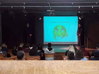 Ενημερωτική διάλεξη για την οδική ασφάλεια σε μαθητές του ΕΠΑΛ Πάτμου