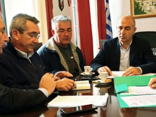 Λέρος: Συνάντηση εργασίας Δημάρχου &#8211; Περιφερειάρχη για τα υπό εξέλιξη έργα