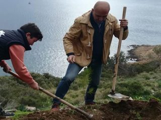 Λέρος: Με επιτυχία ολοκληρώθηκε η Δενδροφύτευση σε Μερικιά &#8211; Φράγμα