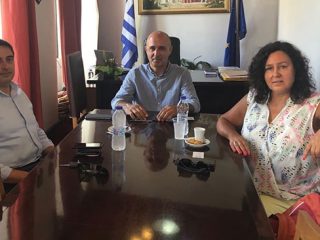 Λέρος: Συνάντηση Δημάρχου με τον Συντονιστή των πέντε νησιών για το προσφυγικό