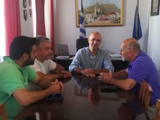 Λέρος: Συνάντηση Δημάρχου με τον Πρόεδρο Τριτέκνων Ελλάδος