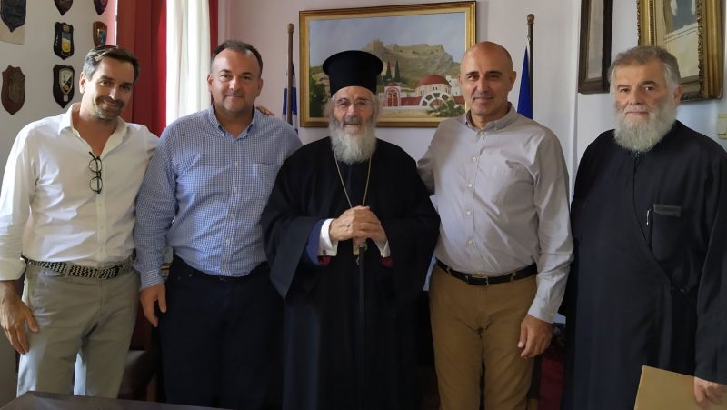 Λέρος: Συνάντηση Δημάρχου με τον Βουλευτή Δωδεκανήσου κ. Παππά Ιωάννη