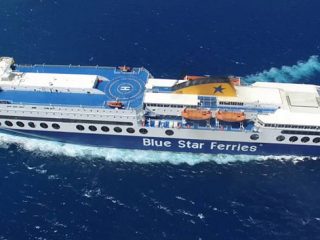 Αδυναμία προσέγγισης του Blue Star 2 στο λιμάνι της Ρόδου