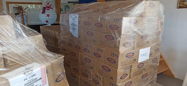 διανομή τροφίμων ΤΕΒΑ