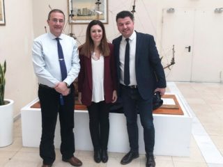 Διαδοχικές επαφές του αντιδημάρχου Πάτμου Νικήτα Τσαμπαλάκη στην Αθήνα