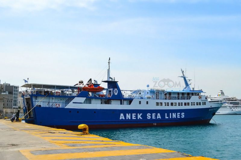 Πάτμος: Καθυστέρηση του “ΝΗΣΟΣ ΚΑΛΥΜΝΟΣ” λόγω εμπλοκής κάβου στην προπέλα