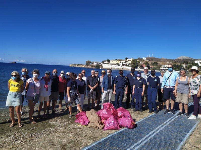 Λέρος: Με επιτυχία η συμμετοχή του Δήμου στον Παγκόσμιο Εθελοντικό Καθαρισμό Ακτών 2020 HELMEPA