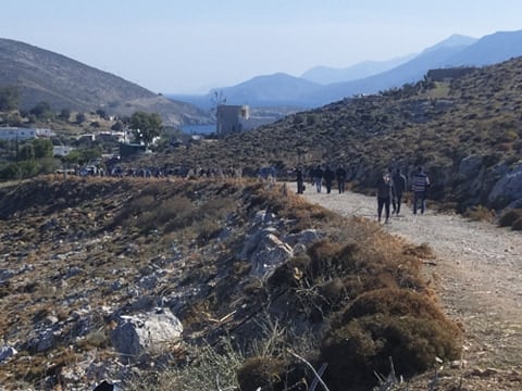 ΛΕΡΟΣ-ΔΕΛΤΙΟ ΤΥΠΟΥ – Ολοκληρώθηκε η συγκέντρωση διαμαρτυρίας για την αποτροπή κατασκευής της νέας δομής προσφύγων-μεταναστών.