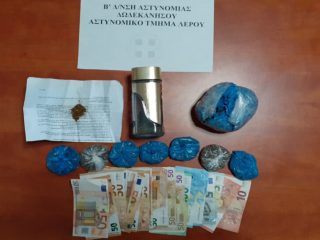 Λέρος: Σύλληψη ημεδαπού για διακίνηση ναρκωτικών