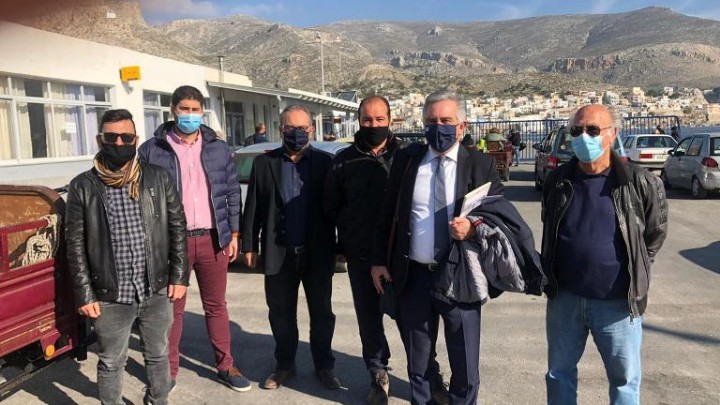 Επίσκεψη του B. Υψηλάντη σε Κάλυμνο και Λέρο – Συμμετείχε σε συσκέψεις για θέματα που απασχολούν τα νησιά