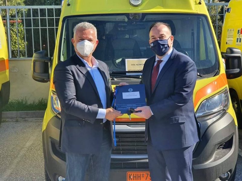 Παππάς Ιωάννης: 12 νέα ασθενοφόρα σε Δωδεκάνησα και Κυκλάδες