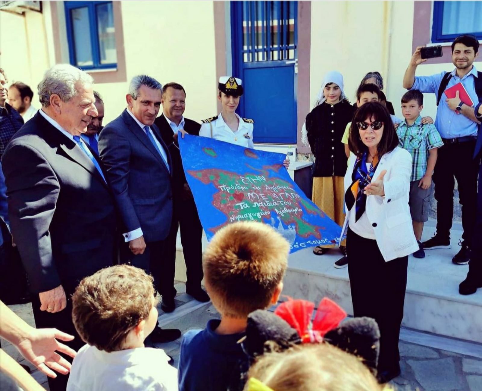 Στη Ρόδο για την επέτειο της Ενσωμάτωσης της Δωδεκανήσου η Πρόεδρος της Δημοκρατίας, αποδεχόμενη την πρόσκληση του Περιφερειάρχη