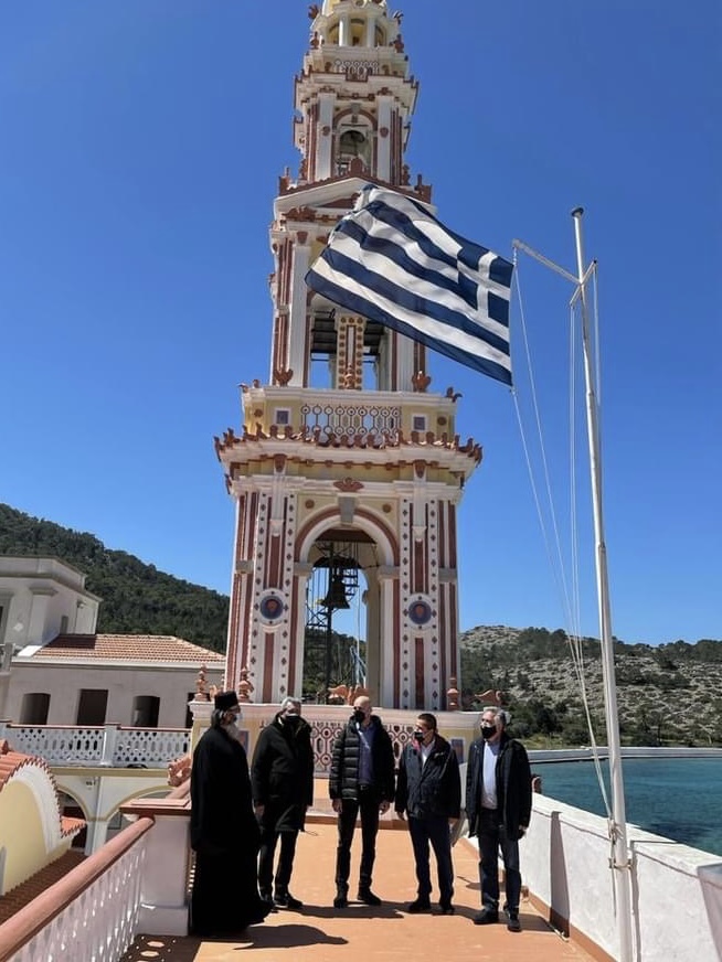 Επίσκεψη του Βουλευτή Δωδεκανήσου Βασίλη Α. Υψηλάντη στη Σύμη