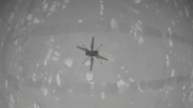 Ορόσημο: Η NASA πέταξε μικρό ελικόπτερο πάνω από τον πλανήτη Άρη