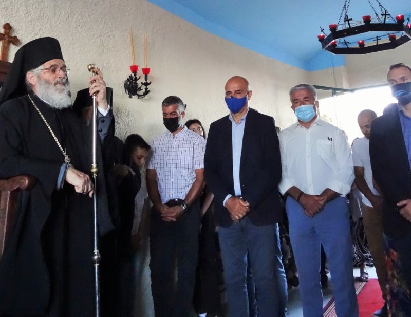 ΘΥΡΑΝΟΙΞΙΑ ΙΕΡΟΥ ΝΑΫΔΡΙΟΥ ΑΝΑΛΗΨΕΩΣ ΤΟΥ ΚΥΡΙΟΥ ΣΤΗ ΛΕΡΟ