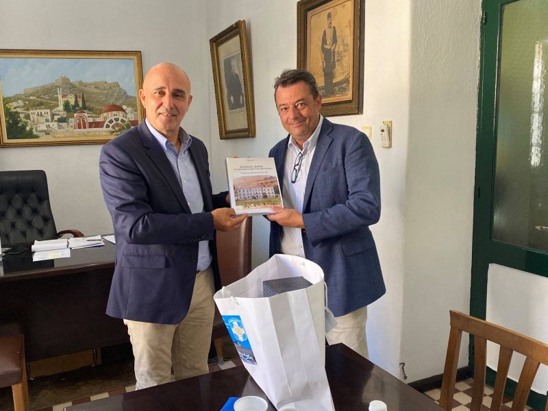 Συνάντηση Δημάρχου Λέρου με τον Διοικητή της 2ης ΥΠΕ Πειραιώς και Αιγαίου