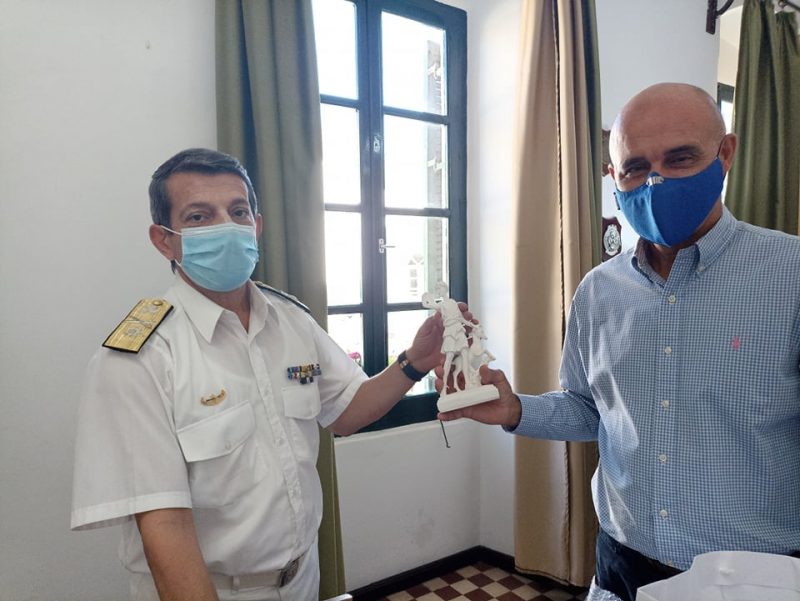 Συνάντηση Δημάρχου Λέρου με τον Περιφερειακό Διοικητή της 8ης ΠΕ.ΔΙ.ΛΣ-ΕΛ.ΑΚΤ