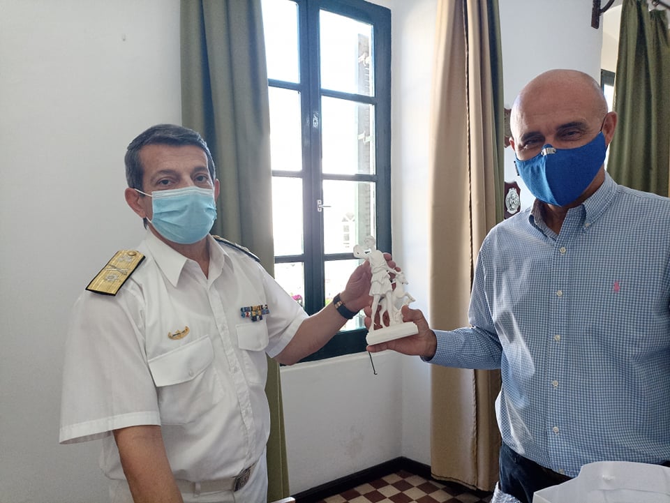 Συνάντηση Δημάρχου Λέρου με τον Περιφερειακό Διοικητή της 8ης ΠΕ.ΔΙ.ΛΣ-ΕΛ.ΑΚΤ