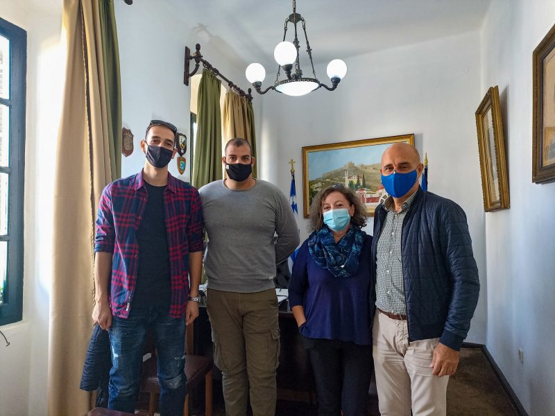 Συνάντηση Προέδρου Συνοριακών Φυλάκων Δωδ/σου με τον Δήμαρχο Λέρου