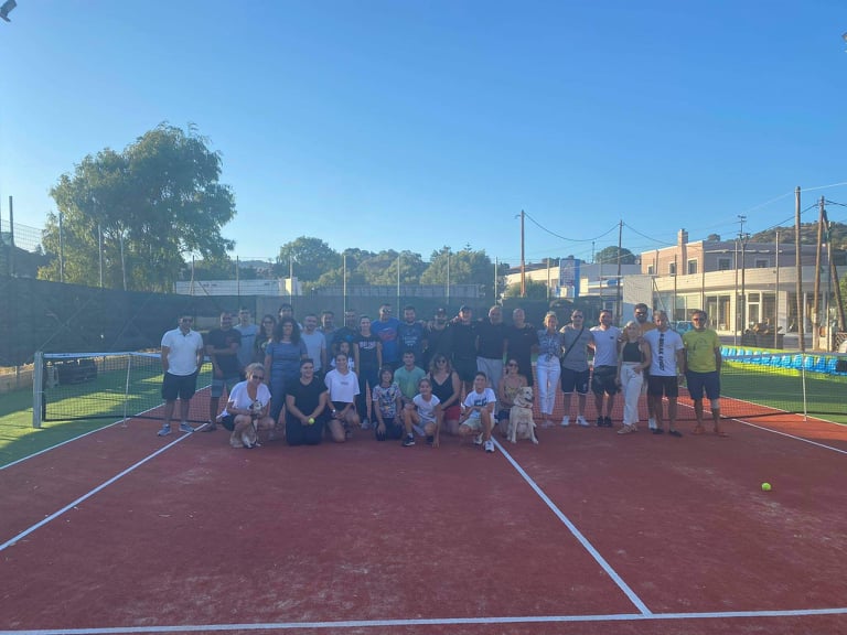 Λέρος: Διοργάνωση τουρνουά τένις φιλανθρωπικού χαρακτήρα (κατηγορία- μεικτό)