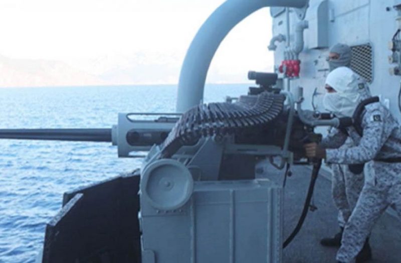 Η πακιστανική Φρεγάτα PNS ALAMGIR απέναντι από τα Δωδεκάνησα