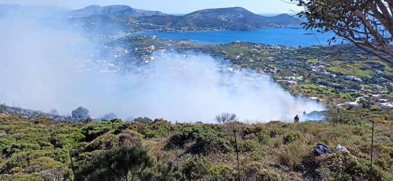 Ευχαριστήρια δήλωση Δημάρχου Λέρου για την άμεση κινητοποίηση προκειμένου να αντιμετωπιστεί η πυρκαγιά στην περιοχή Άγιος Κήρυκος – Καμάρα