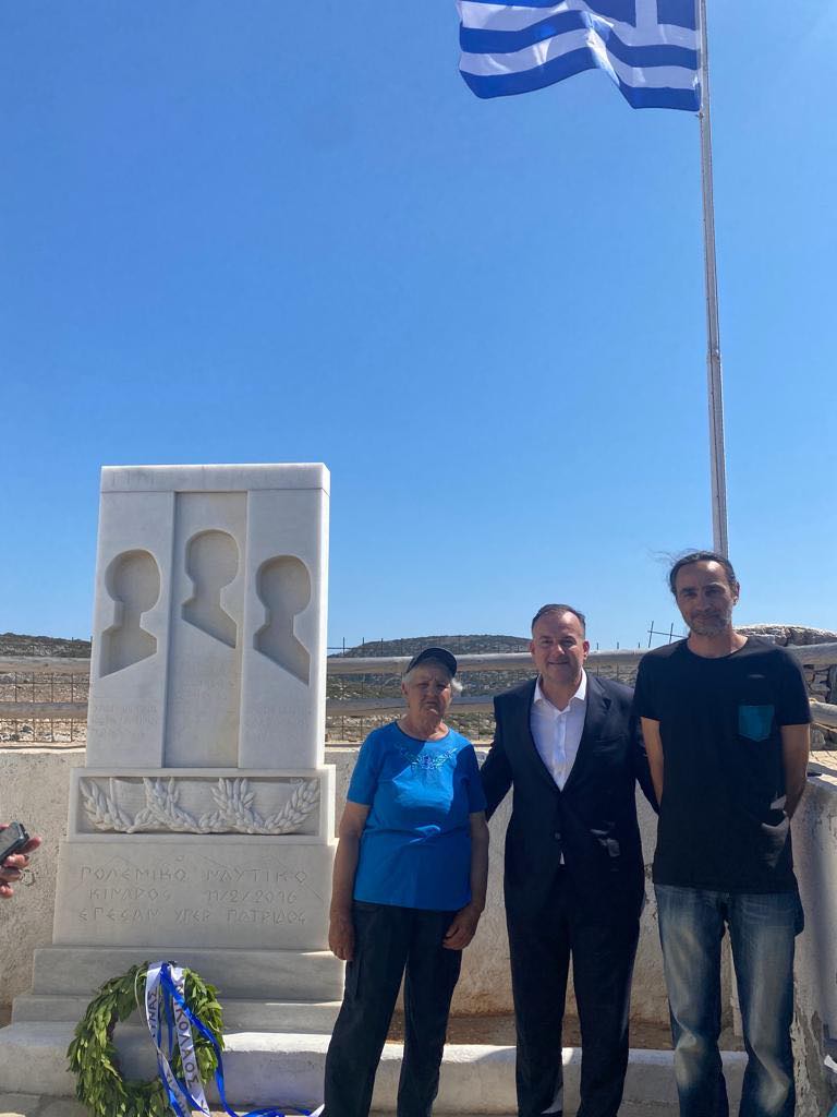 Σε Κάρπαθο και Κίναρο ο Βουλευτής Δωδεκανήσου Ιωάννης Παππάς.