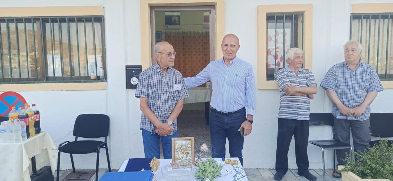 Στα Εγκαίνια του Συλλόγου Εθελοντών Αιμοδοτών Λέρου &#8220;η Ζωή&#8221; παρέστη ο Δήμαρχος Λέρου Μιχάλης Κόλιας