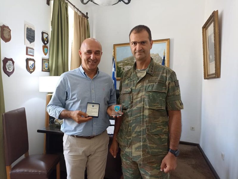 ΕΠΙΣΚΕΨΗ ΑΠΕΡΧΟΜΕΝΟΥ ΔΙΟΙΚΗΤΗ 588ΤΕ ΣΤΟΝ ΔΗΜΑΡΧΟ ΛΕΡΟΥ