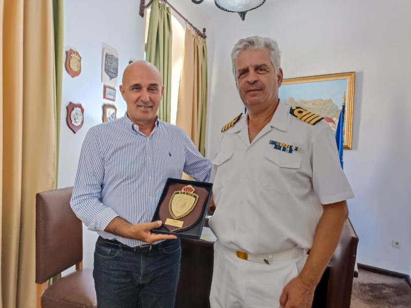 Λέρος: Εθιμοτυπική επίσκεψη του απερχόμενου Διοικητή και Φρούραρχου της ΥΝΤΕΛ