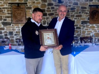 Επίσκεψη Υφυπουργού Εθνικής Άμυνας κ. Ν. Χαρδαλιάς στη Λέρο