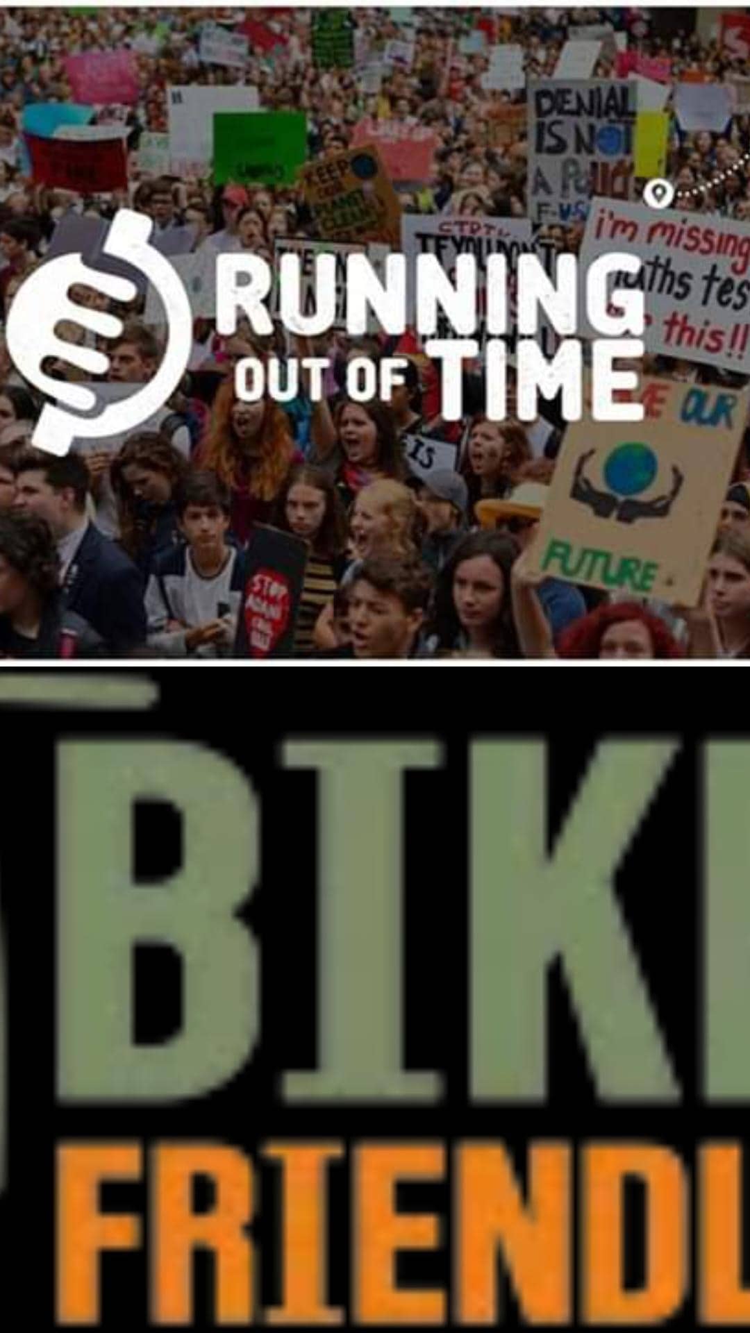 Σκυταλοδρομία Running Out of Time: Η μεγαλύτερη σκυταλοδρομία για την κλιματική αλλαγή