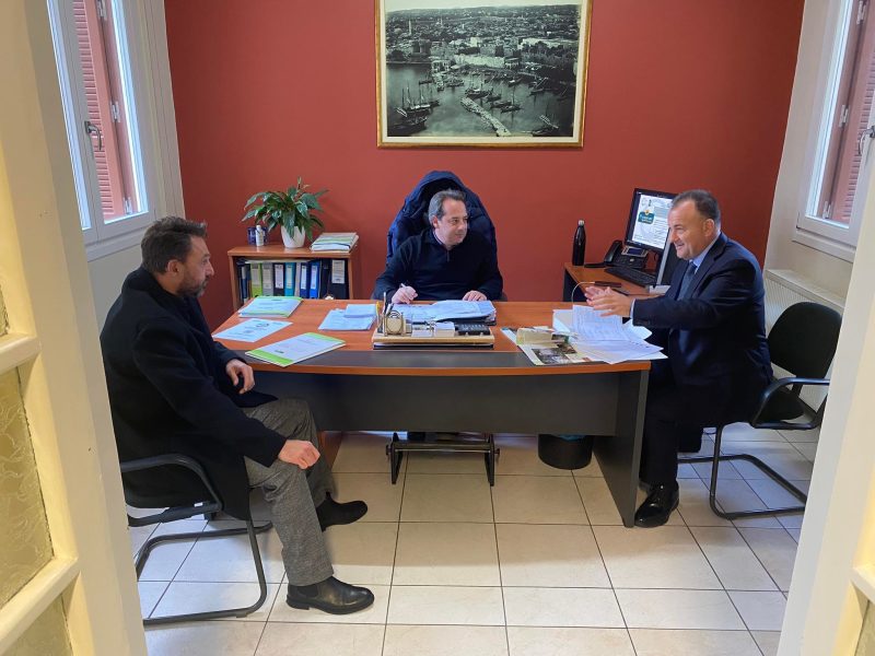 Συνάντηση του Ιωάννη Παππά με τη διοίκηση της ΑΝΔΩ