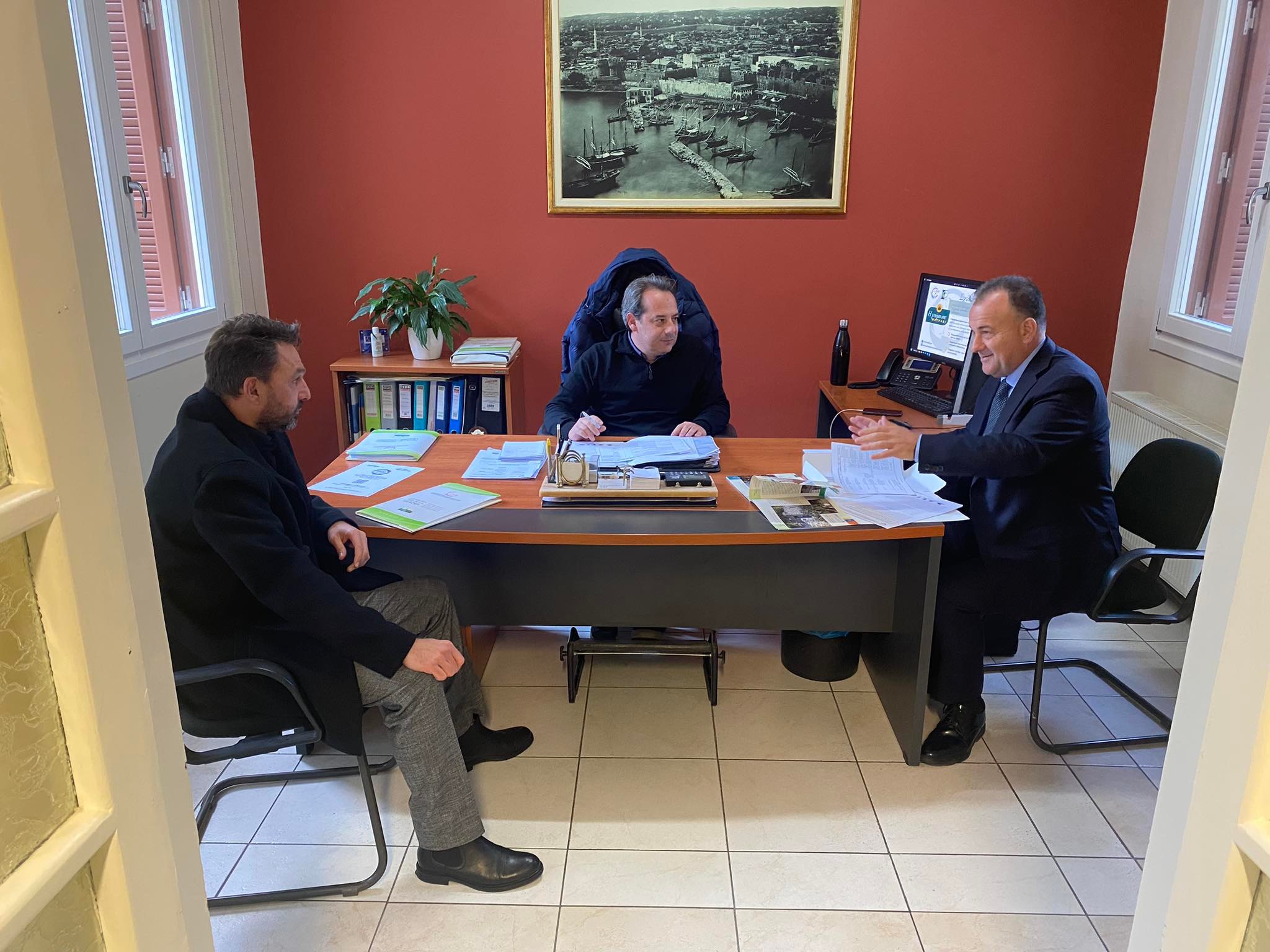 Συνάντηση του Ιωάννη Παππά με τη διοίκηση της ΑΝΔΩ