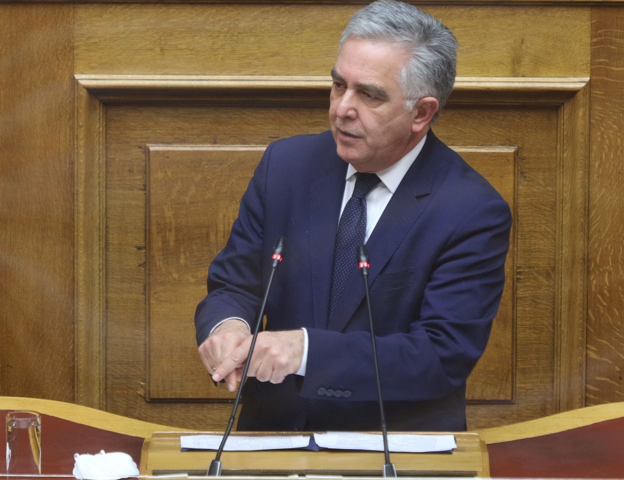 Ομιλία του Βασίλη Α. Υψηλάντη στην Ολομέλεια της Βουλής επί του ΝΣ του Υπουργείου Υποδομών και Μεταφορών για την ασφάλεια στις μεταφορές