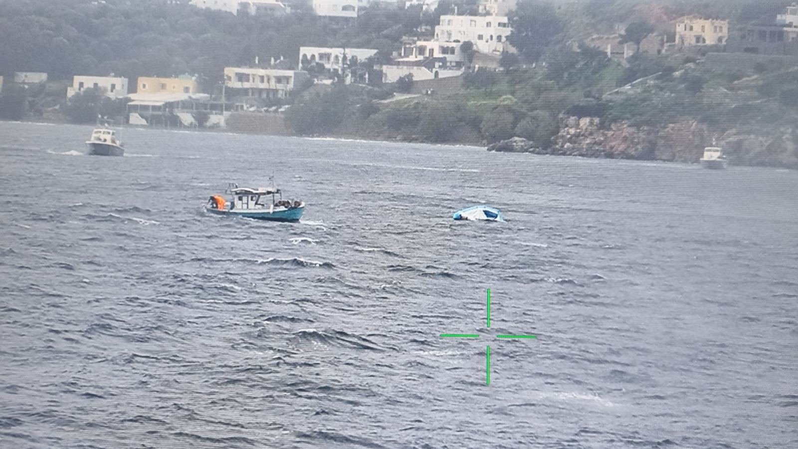 Λέρος: Σε εξέλιξη η επιχείρηση έρευνας και διάσωσης αλλοδαπών