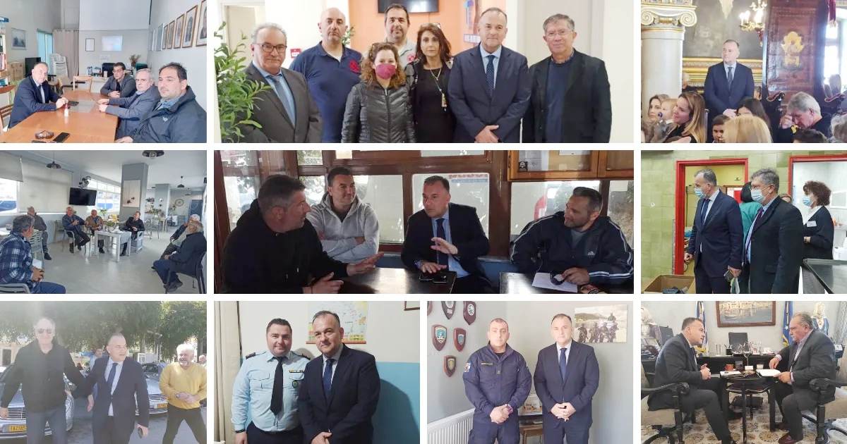 Συναντήσεις με φορείς και κατοίκους της Καλύμνου πραγματοποίησε ο Γιάννης Παππάς