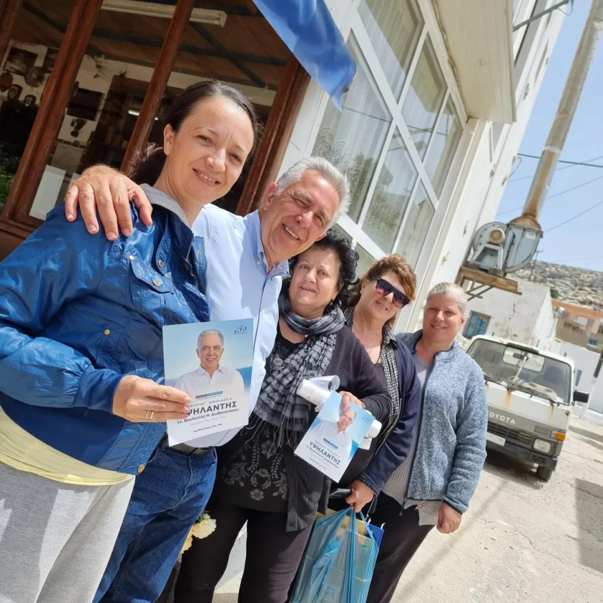 Με επιτυχία ολοκληρώθηκε η επίσκεψη του  Βασίλη Α. Υψηλάντη σε Κάλυμνο και Ψέριμο