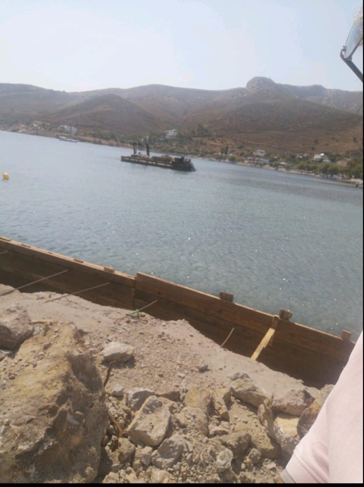 Λέρος: Δελτίο Τύπου για την αποκατάσταση μεγάλου τμήματος του αλιευτικού καταφυγίου Ξηροκάμπου