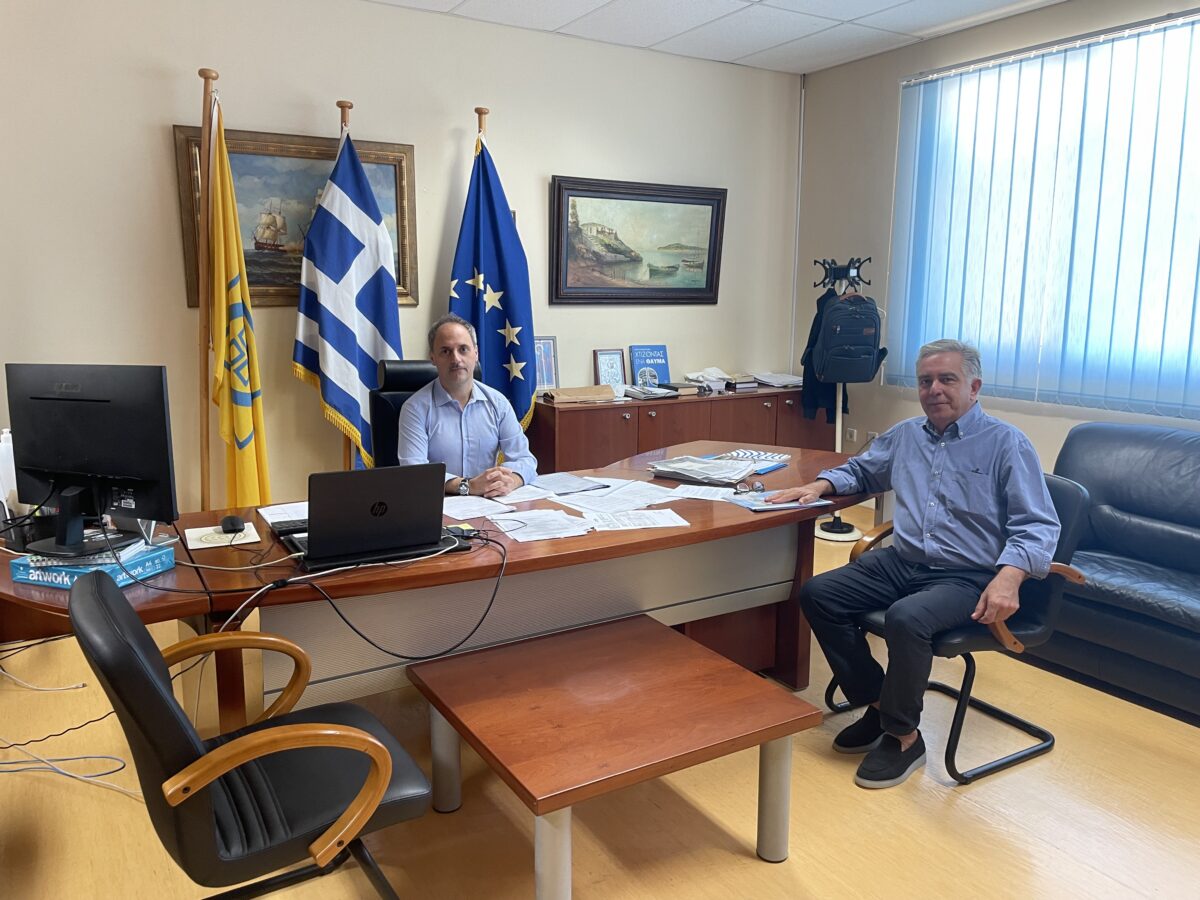 Παρεμβάσεις του Βασίλη Α. Υψηλάντη για το Νοσοκομείο Ρόδου &#8211; Συνάντηση εργασίας με τον Διοικητή Σταύρο Τσαντή