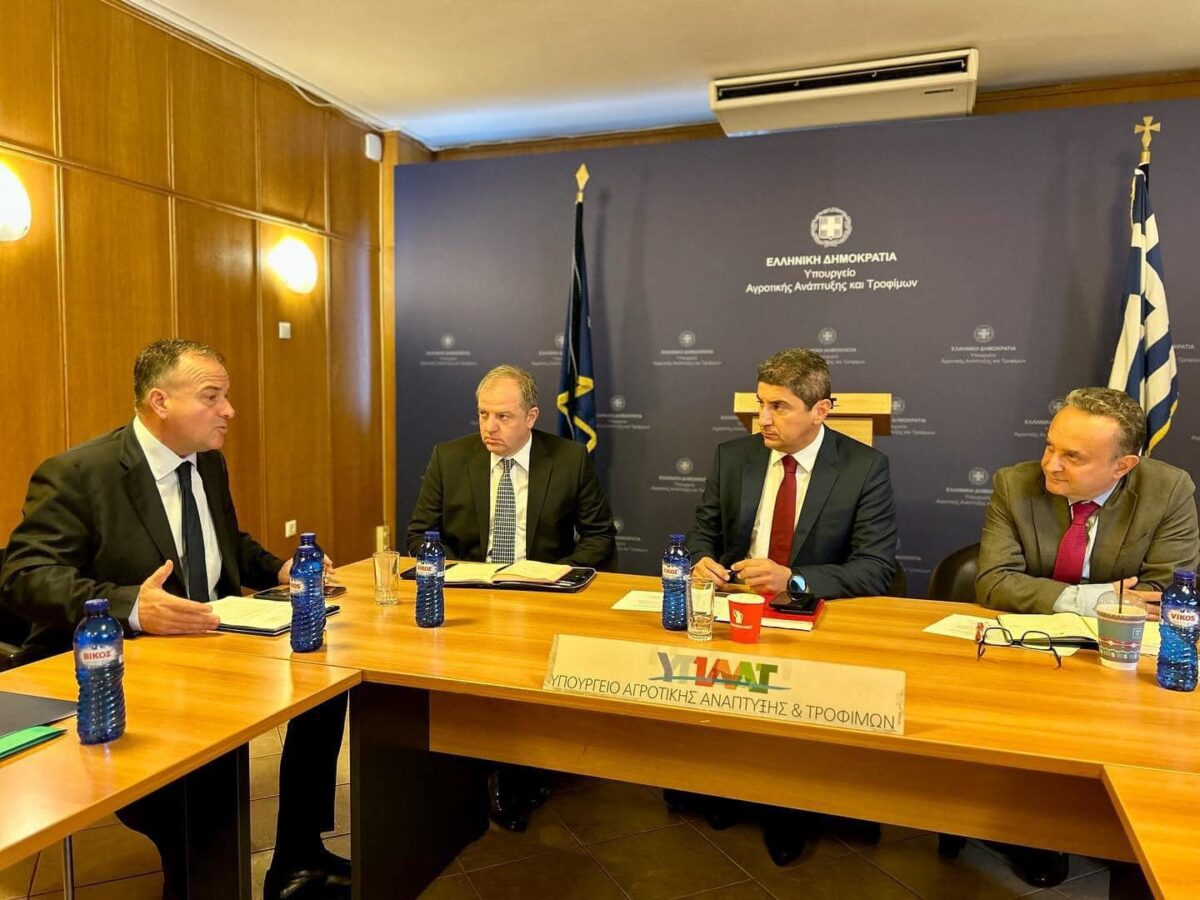 Γιάννης Παππάς: Σύσκεψη στο Υπ. Αγροτικής Ανάπτυξης &#038; Τροφίμων, για ζητήματα των νησιών