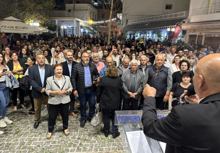 Λέρος: Το αδιαχώρητο στην κεντρική ομιλία του Μιχάλη Κόλια – Δόθηκε το σύνθημα νέας νίκης !