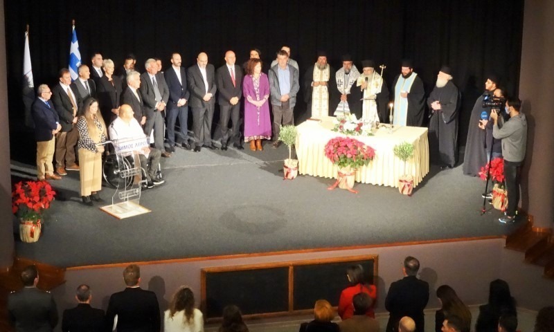 ΛΕΡΟΣ: Ο ΜΗΤΡΟΠΟΛΙΤΗΣ ΟΡΚΙΣΕ ΤΗ ΝΕΑ ΔΗΜΟΤΙΚΗ ΑΡΧΗ