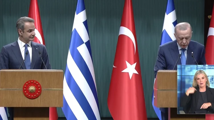 Μητσοτάκης- Ερντογάν: Κόντρα για μειονότητα, Μονή της Χώρας και Χαμάς &#8211; Συμφωνίες σε Οικονομικά, Πολιτική Προστασία