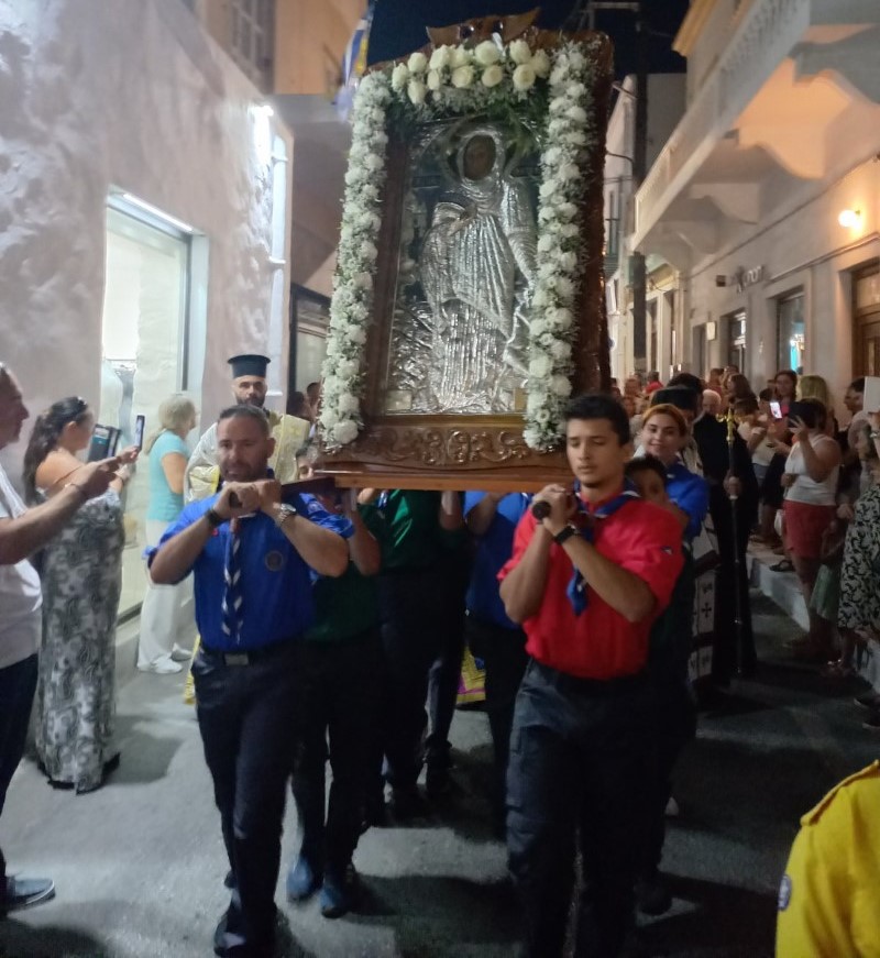 ΛΕΡΟΣ: Με θρησκευτική λαμπρότητα εορτάστηκε η μνήμη της Αγίας Μεγαλομάρτυρος Μαρίνης