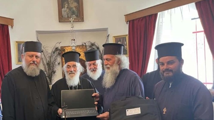 Παράδοση Ψηφιακού Κόμβου στην Ι.Μ. Λέρου, Καλύμνου και Αστυπάλαιας