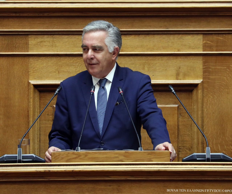 ΔΕΛΤΙΟ ΤΥΠΟΥ ΓΙΑ ΤΗΝ ΕΙΣΗΓΗΣΗ ΤΟΥ κ. ΒΑΣΙΛΗ Α. ΥΨΗΛΑΝΤΗ ΣΤΗΝ ΟΛΟΜΕΛΕΙΑ ΤΗΣ ΒΟΥΛΗΣ