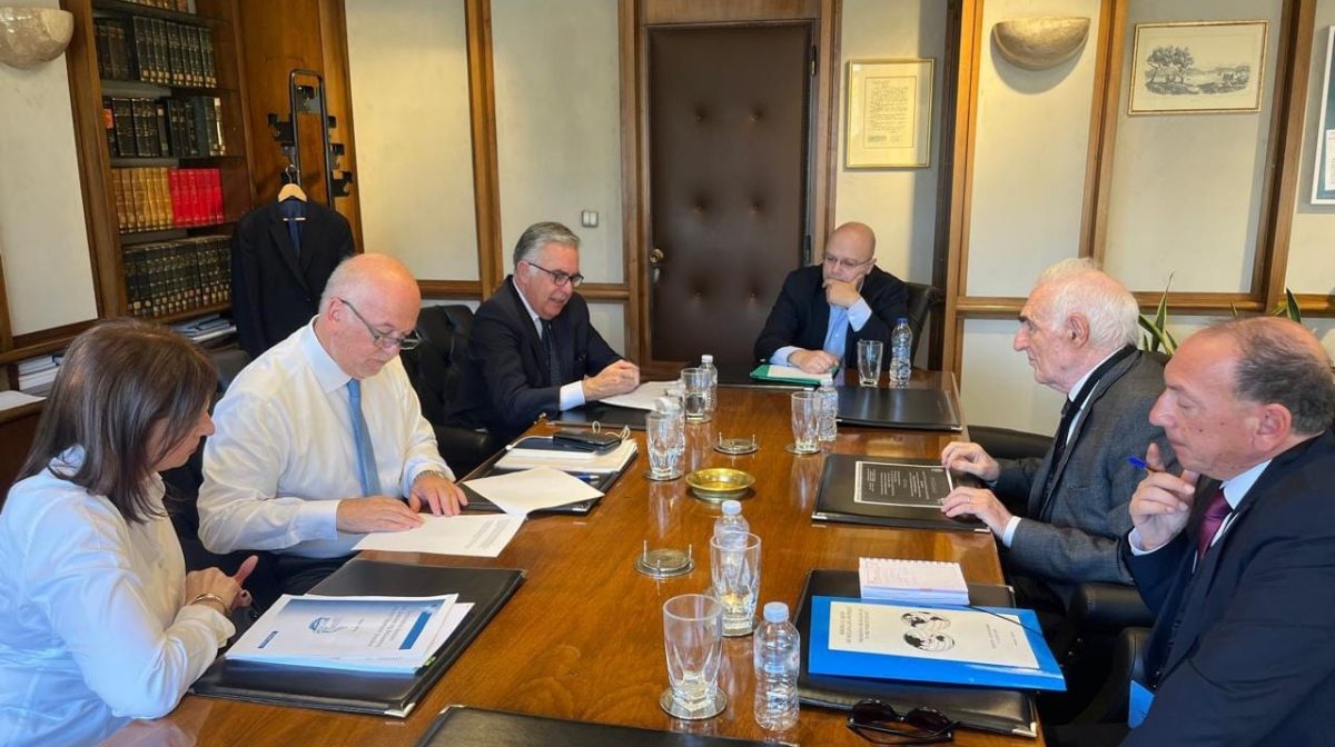 Το Ινστιτούτο Αιγαίου του Δικαίου της Θάλασσας και του Ναυτικού Δικαίου στο επίκεντρο της συνάντησης του Βασίλη Α. Υψηλάντη με τον Υπουργό Δικαιοσύνης