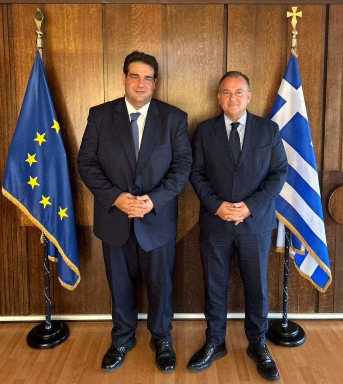 Γιάννης Παππάς: «σύσκεψη εργασίας με Υπ. Εσωτερικών Θ. Λιβάνιο»