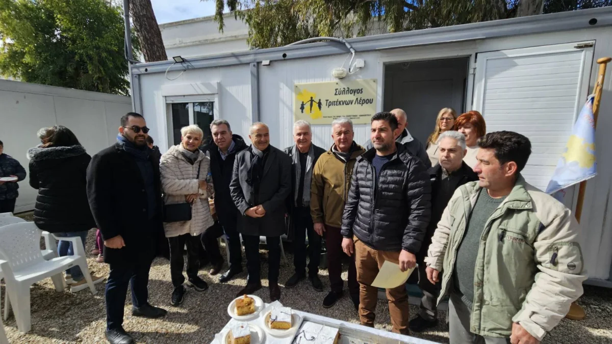 Μάνος Κόνσολας από την κοπή Πίτας των τριτέκνων Λέρου: &#8220;Σύντομα θα μπορείτε να έχετε τα προνόμια των Πολυτέκνων!&#8221; [VIDEO]